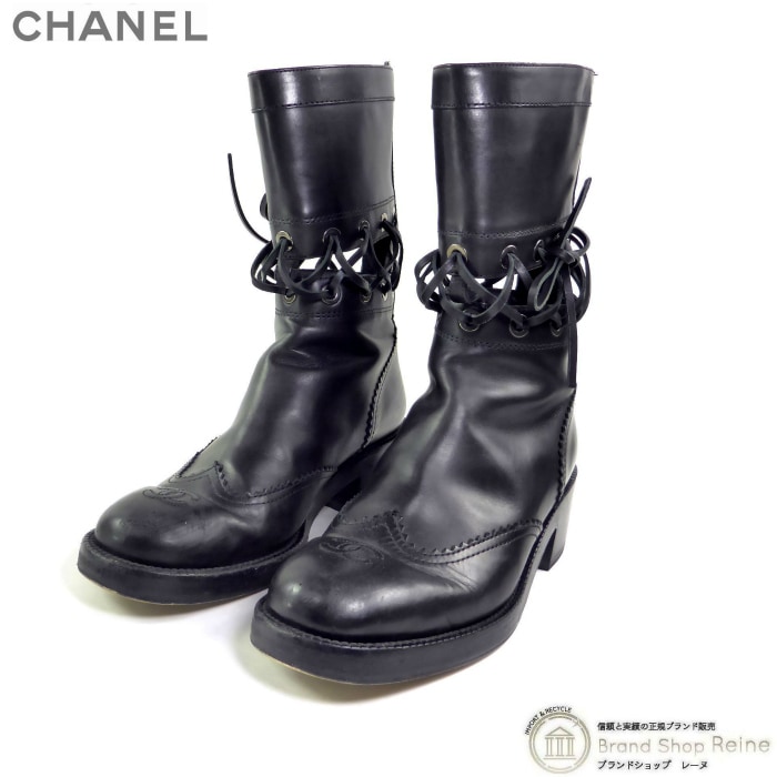 ����ͥ� ��CHANEL�� �����ޡ��� �쥶���֡��� �Хå��ե����ʡ� �Ԥ߹��� G32252 �� #38C �֥�å�����š� 