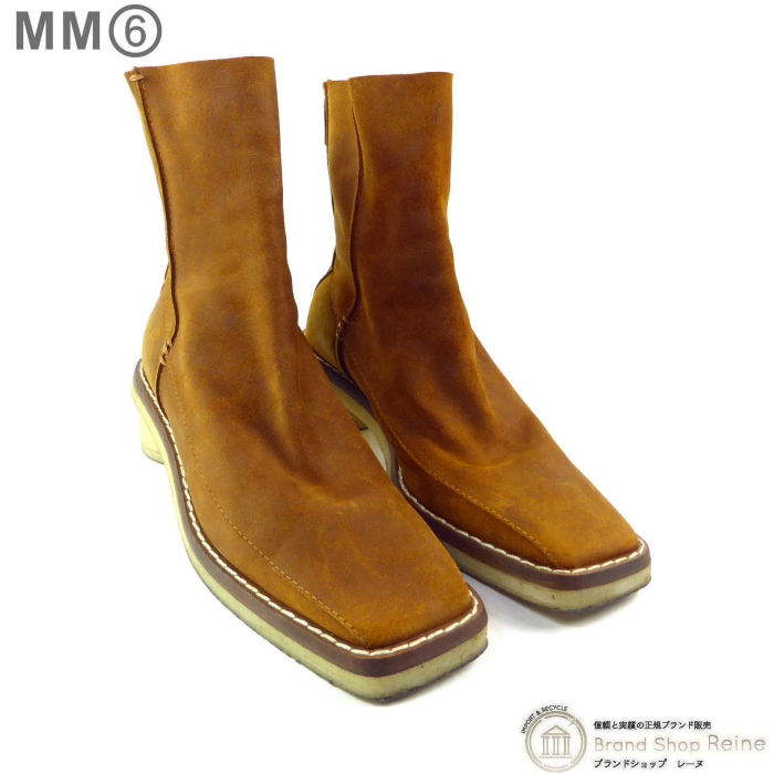 �᥾�� �ޥ른���� ��Maison Margiela�� MM6 �������� �쥶�� �֡��� �� ���塼�� #40 �֥饦�� ��󥺡���š� 