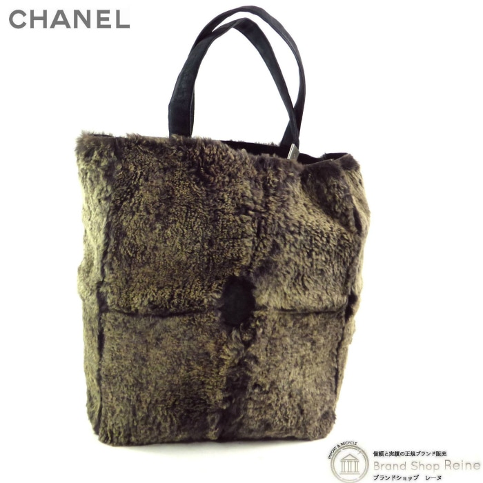 ����ͥ� ��CHANEL�� ��ѥ�ߥ������� �ķ� ��ӥåȥե��� �ȡ��� �Хå� CC �ݡ����դ� �֥饦��ߥ֥�å� ������ơ�������š� 