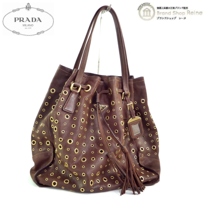 �ץ�� ��PRADA�� ��� �ѥ���� �ȥ饤���󥰥� ���� �ȡ��� �������� �Хå� BR3552 �֥饦���GO������š� 