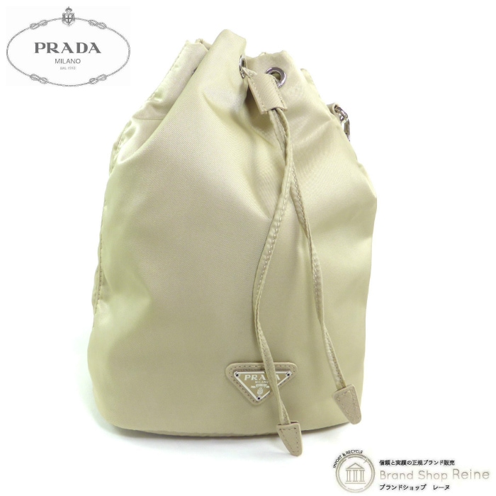 �ץ�� ��PRADA�� �ʥ����� �ƥ����� Re-Nylon �ݡ��� �ɥ������ȥ�� ����ƥ� ���� �Хå� 1NE369 �١�����ϡڿ���Ʊ�͡� ���