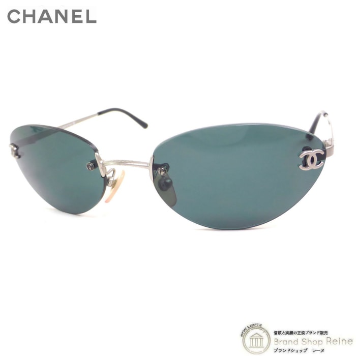 ����ͥ� ��CHANEL�� ���쥹 �����Х� ���󥰥饹 �᥿�� CC���� 4003 �֥�å��ߥ���С�����š� 