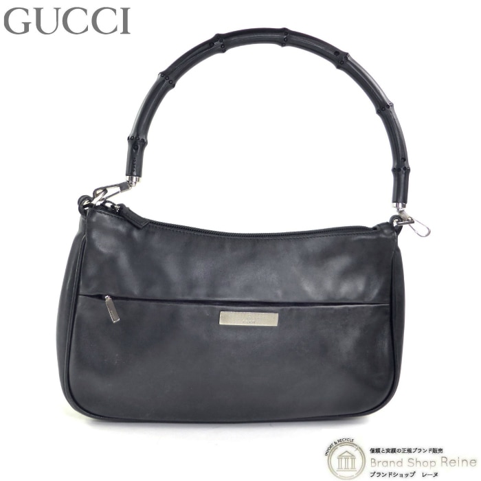 ���å� ��GUCCI�� �Х�֡� ��󥷥����� �ϥ�� �Хå� 001 3865 �֥�å� �ȥ�ե����ɴ� ������ơ�������š� 