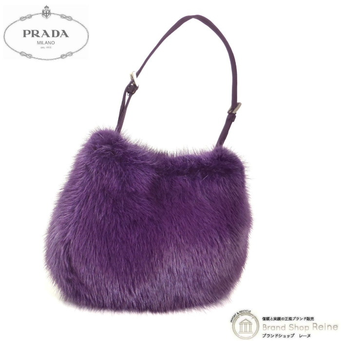 �ץ�� ��PRADA�� �ߥ� �ե��� �ߥ� �ݡ��� �ϥ�� �Хå� �ѡ��ץ����š� 