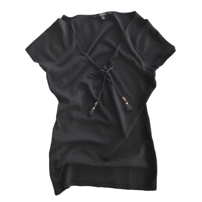 ���å� ��GUCCI�� �Х�֡� ���㡼�� ������ �˥å� Ⱦµ V�ͥå� #S �֥�å� 177892.X9254 ����������š� 