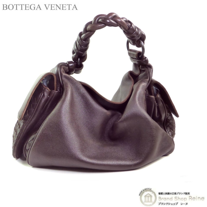 �ܥåƥ� �����ͥ� ��BOTTEGA VENETA�� ����ȥ���㡼�� Cocker ���å��� �ϥ�ɥХå� 144413 �֥饦�����š� 