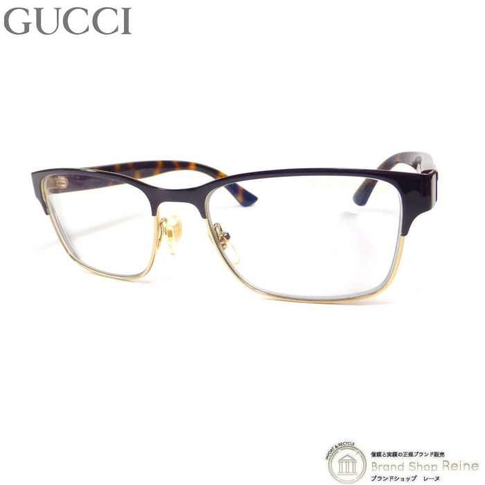 ���å� ��GUCCI�� �����꡼�饤�� �᥿��ե졼�� �٤ù� �������� �ᥬ�� ������ ��� GG0750O ������ɡߥ֥饦�� ��󥺡���š� 