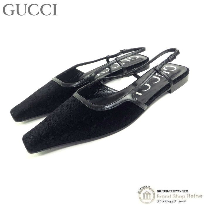 ���å� ��GUCCI�� �٥��� �ե�å� �Хå����ȥ�å� �����ҡ��� �ߥ塼�� �� ���塼�� #38 �֥�å���̤�����ʡ� ���