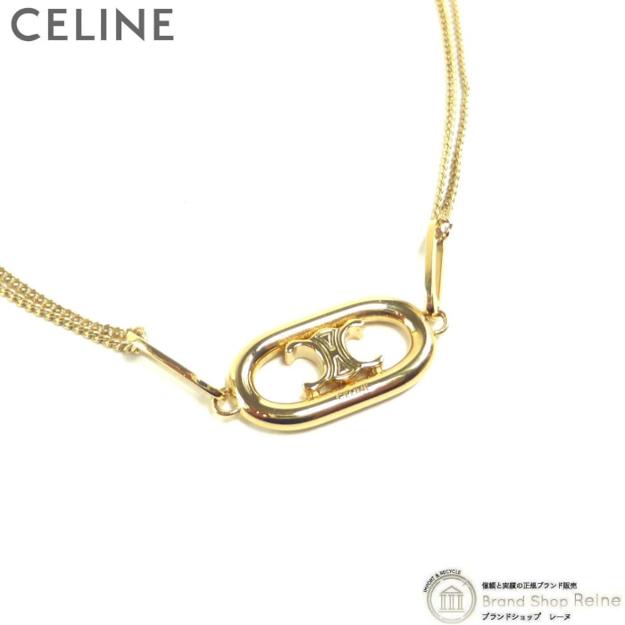 ���꡼�� ��CELINE�� �ޥ���� �ȥꥪ��� �ͥå��쥹 �ڥ����� 46S89 ������ɡ���š� 
