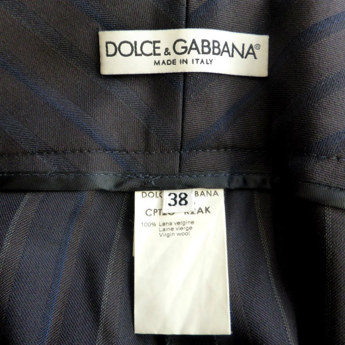 �ɥ��������ɥ��åС��� ��DOLCE&GABBANA�� ������ ���ȥ饤�� ����å��� ����� ���ȥ졼�� 02SS 38 ���������졼 CPT2G ����������š� 