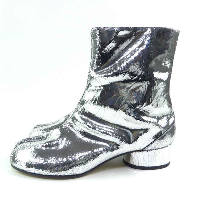 �᥾�� �ޥ른���� ��Maison Margiela�� Tabi ���� ­�� �֥�������ߥ顼 ���硼�ȥ֡��� S58WU0273 ����С� #37�ڿ���Ʊ�͡� ���