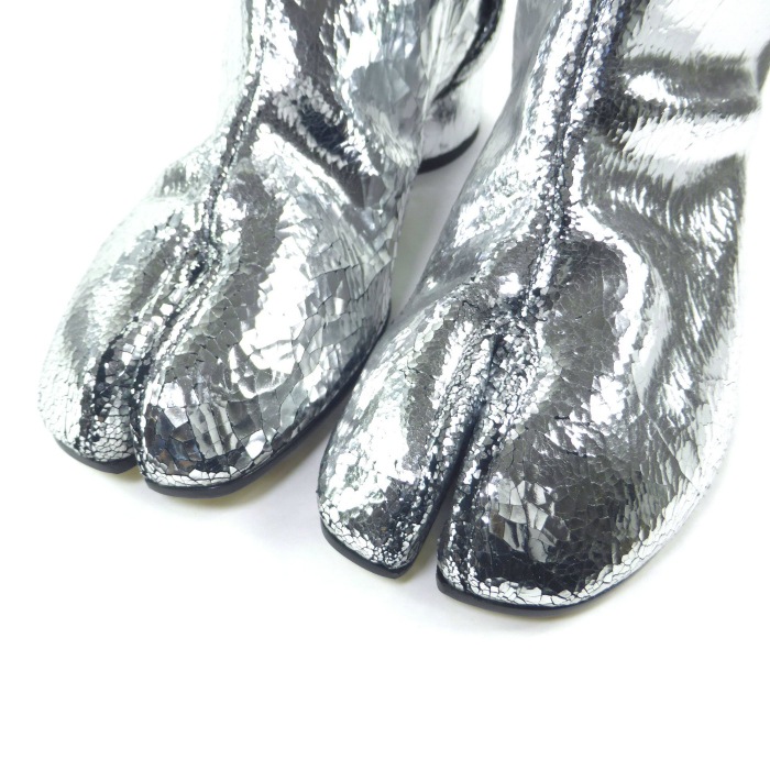 �᥾�� �ޥ른���� ��Maison Margiela�� Tabi ���� ­�� �֥�������ߥ顼 ���硼�ȥ֡��� S58WU0273 ����С� #37�ڿ���Ʊ�͡� ���