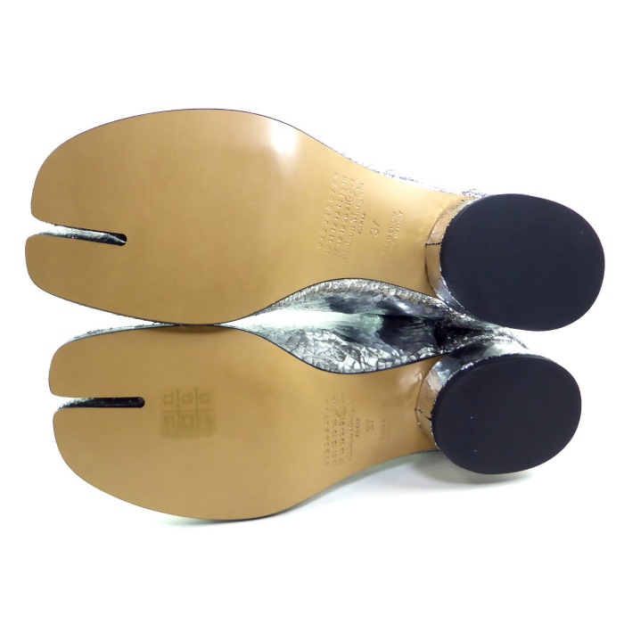 �᥾�� �ޥ른���� ��Maison Margiela�� Tabi ���� ­�� �֥�������ߥ顼 ���硼�ȥ֡��� S58WU0273 ����С� #37�ڿ���Ʊ�͡� ���
