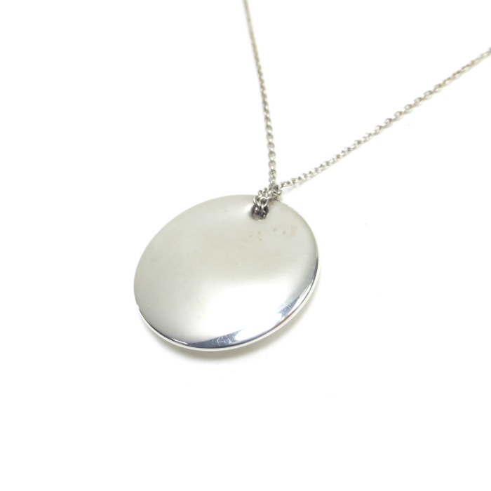 �ƥ��ե��ˡ� ��TIFFANY��CO.�� �饦��� �ץ졼�� �ͥå��쥹 ���륵���ڥ�åƥ� SV925 �ڥ����� ����С�����š� 