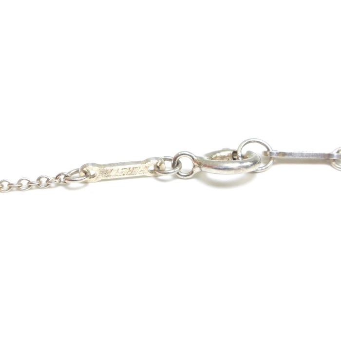 �ƥ��ե��ˡ� ��TIFFANY��CO.�� �饦��� �ץ졼�� �ͥå��쥹 ���륵���ڥ�åƥ� SV925 �ڥ����� ����С�����š� 