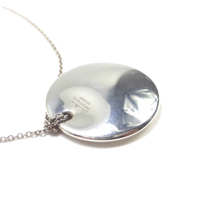 �ƥ��ե��ˡ� ��TIFFANY��CO.�� �饦��� �ץ졼�� �ͥå��쥹 ���륵���ڥ�åƥ� SV925 �ڥ����� ����С�����š� 