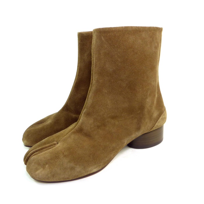 �᥾�� �ޥ른���� ��Maison Margiela�� Tabi ���� ­�� �������� ���硼�ȥ֡��� �֥饦�� #37�����ʡ� ���