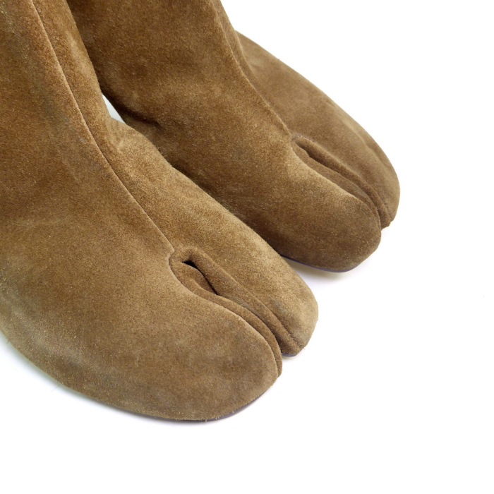 �᥾�� �ޥ른���� ��Maison Margiela�� Tabi ���� ­�� �������� ���硼�ȥ֡��� �֥饦�� #37�����ʡ� ���