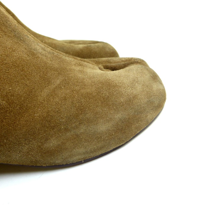 �᥾�� �ޥ른���� ��Maison Margiela�� Tabi ���� ­�� �������� ���硼�ȥ֡��� �֥饦�� #37�����ʡ� ���