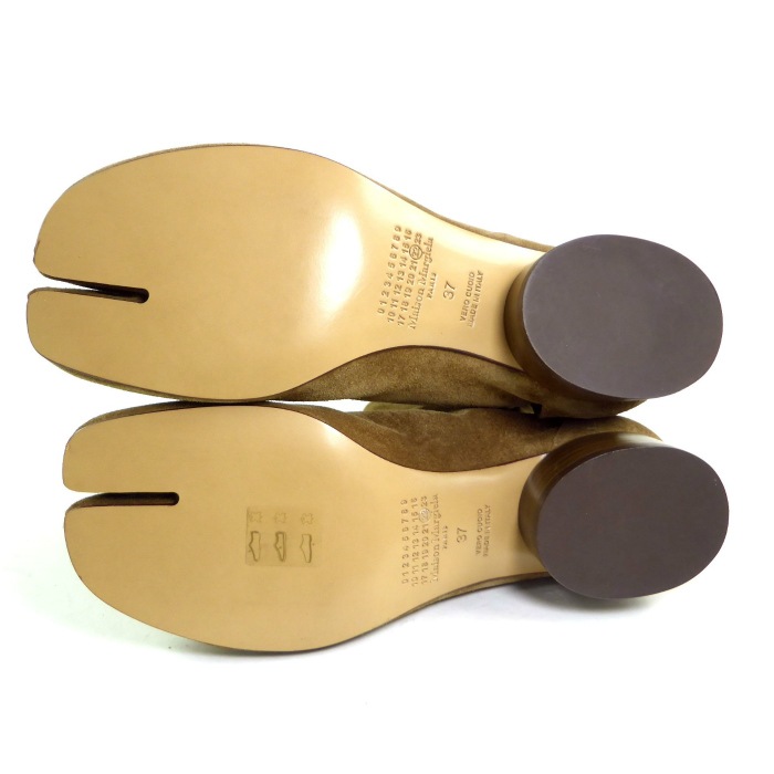 �᥾�� �ޥ른���� ��Maison Margiela�� Tabi ���� ­�� �������� ���硼�ȥ֡��� �֥饦�� #37�����ʡ� ���