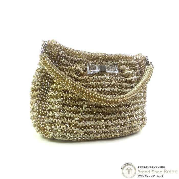 アンテプリマ クリスタッオフィオッコ ワイヤー 2way バッグ リボン がま口 アンテプリマ クリスタッオフィオッコ ワイヤー 2way バッグ リボン