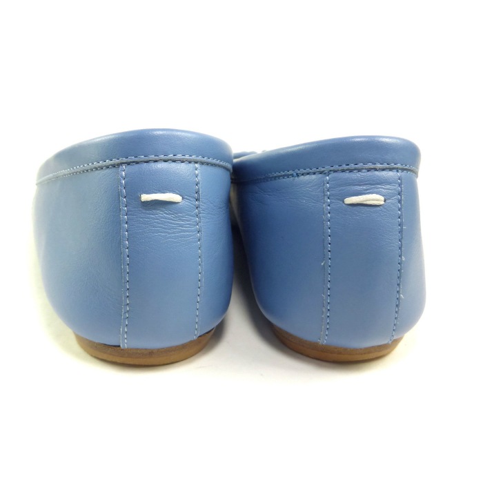 �᥾�� �ޥ른���� ��Maison Margiela�� Tabi ���� ­�� �Х�꡼�� ���塼�� �Х쥨 �ե�å� �� S58WZ0042 �饤�ȥ֥롼 #37����š� 