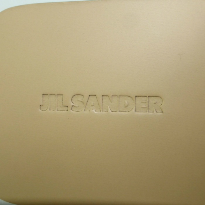 ���륵����� ��JIL SANDER�� ���㥶���ǥ��ơ��� �쥶�� �����ץ�ȥ� �ե�åȥ������ J15WP0077 �֥�å� ��38�ڿ��ʡ� 