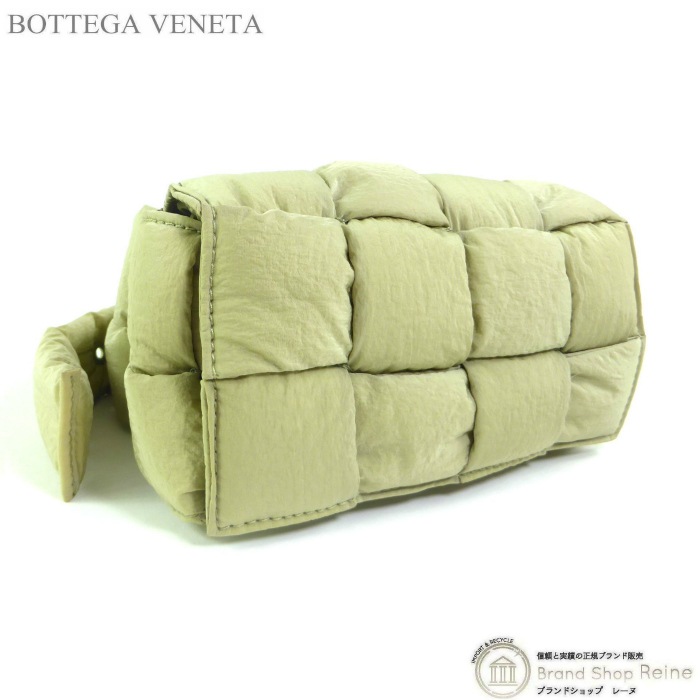 �ܥåƥ� �����ͥ� ��BOTTEGA VENETA�� �ѥǥå� �ƥå� �����å� �ߥ� �٥�ȥХå� �ܥǥ��Хå� 679763 �ȥ�С������̤�����ʡ� ���