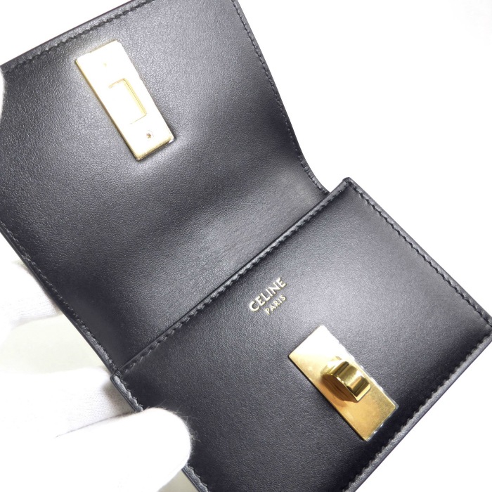 ���꡼�� ��CELINE�� 16 ������ �ե�å��դ� �����ɥۥ���� ̾������ �����ɥ����� 10M47 �֥�å��ڿ���Ʊ�͡� ���