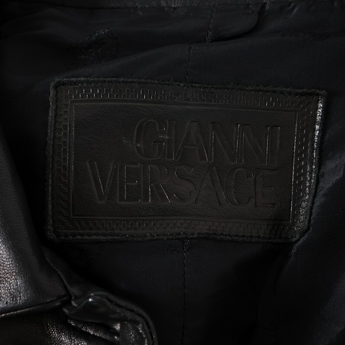 �����ˡ������륵������ ��GianniVersace�� �쥶�� ���㥱�å� Ĺµ �֥�å� ������ ��������������š� 