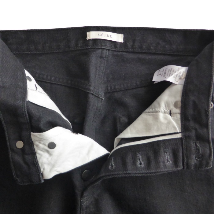 ���꡼�� ��CELINE�� ���åȥ��� �ǥ˥� �ѥ�� ���åȥ� �ܥȥॹ 36 �֥�å� 2 1U06 ������ �ե����ӡ�������š� 