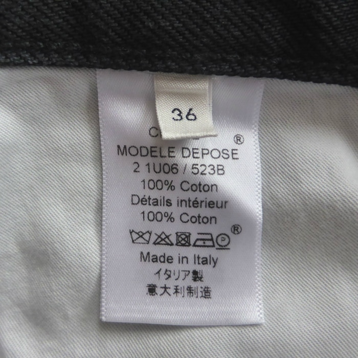 ���꡼�� ��CELINE�� ���åȥ��� �ǥ˥� �ѥ�� ���åȥ� �ܥȥॹ 36 �֥�å� 2 1U06 ������ �ե����ӡ�������š� 