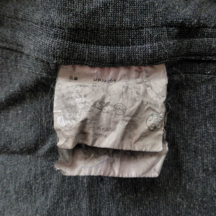 ���ࡦ�ǡ�����륽�� ��COMME des GARCONS�� HOMME �ơ��顼�ɥ��㥱�å� S �֥�å� HP-J005 ������ ��󥺡���š� 