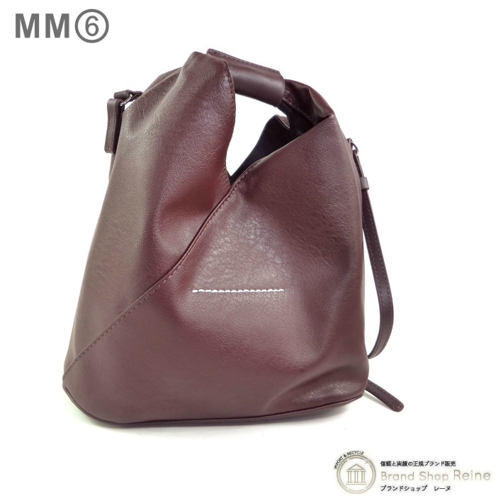 �᥾�� �ޥ른���� ��Maison Margiela�� MM6 ����ѥˡ��� ���饷�å� �ݥꥦ�쥿�� �������ܥǥ��Хå� SB6WD0026 TAWNYRED�ڿ��ʡ� 