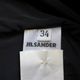 ���륵����� ��JIL SANDER�� �ʥ����� Ĺµ �ȥåץ� ���ȥ�å� ���󡦥ե졼�륿�� #34 �֥�å� ����������š� 