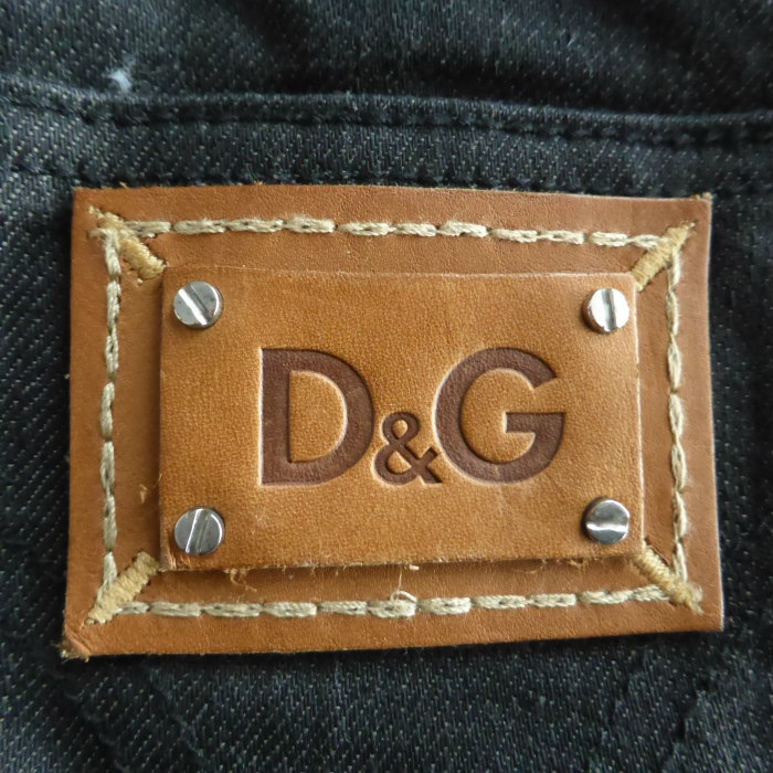 �ɥ��������ɥ��åС��� ��DOLCE&GABBANA�� D&G �ǥ˥� �ߥ� �������� �쥶���ѥå� 24 �֥�å� SI0730 ����������š� 