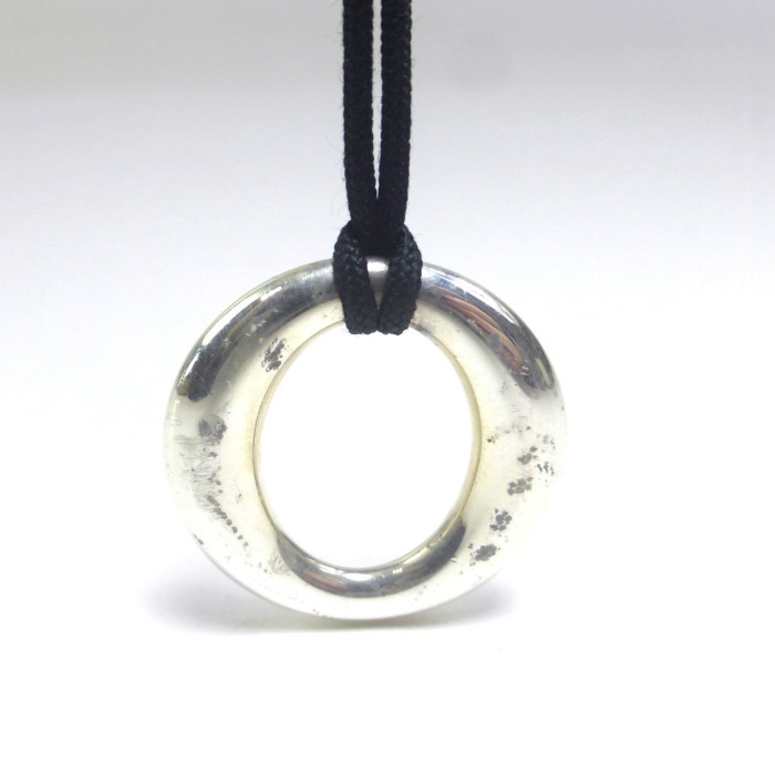 �ƥ��ե��ˡ� ��TIFFANY��CO.�� ���ӥ��� ������ �ͥå��쥹 ���륵���ڥ�åƥ� SV925 �ڥ����� ����С�����š� 