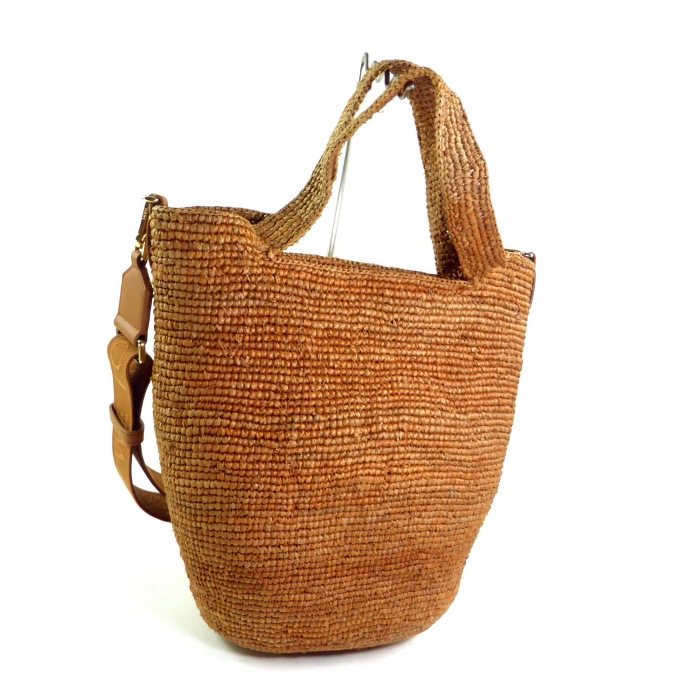 ������ ��LOEWE�� SLIT BAG MINI ����åȥХå� �ߥ� ��ե��� �ȡ��� 2way �������� ���� �Хå� A685453X07 �֥饦��ڿ��ʡ� 
