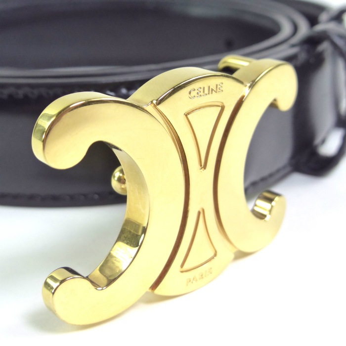 ���꡼�� ��CELINE�� �ߥǥ����� �ȥꥪ��� �٥�� 45AK9 �֥�å���GO��� ��85�ڿ���Ʊ�͡� ���