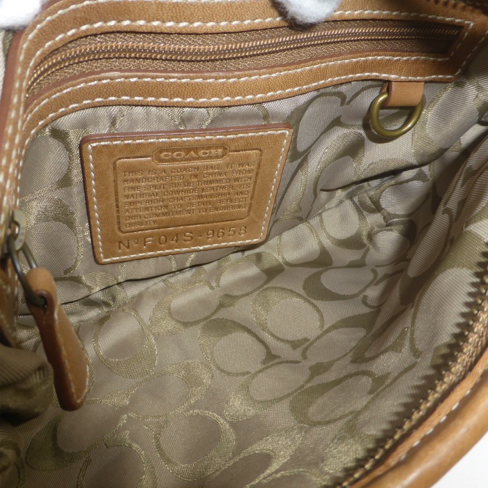 ������ ��COACH�� �������� ���ݤ� ��󥷥����� �Хå� �١��������š�