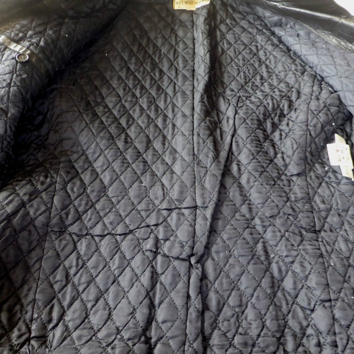 �إ�ࡼ�ȥ�� ��HELMUT LANG�� �쥶�� ���㥱�å� �饤������ �������� ��9AR �֥�å�����š� 