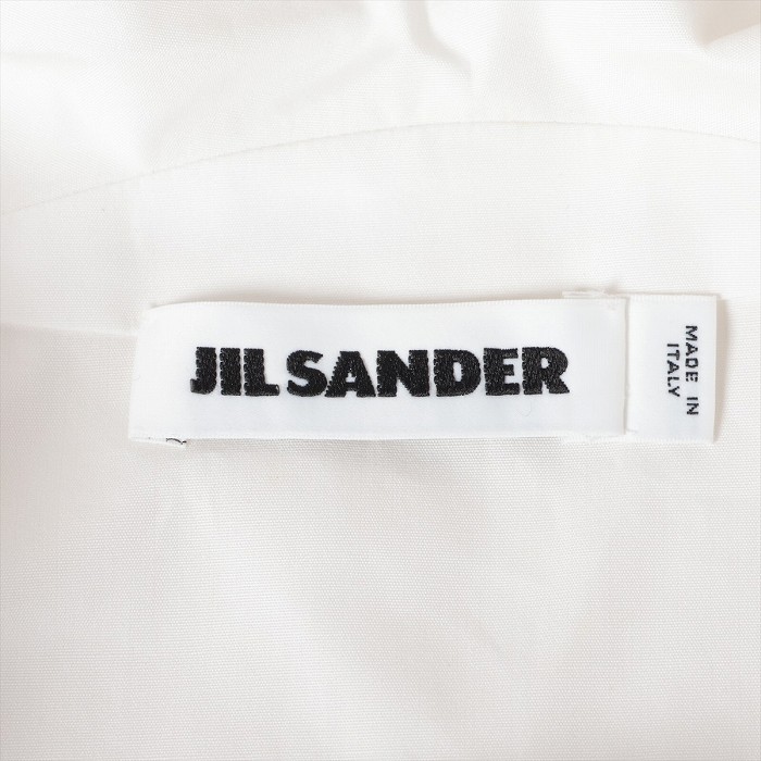 ���륵����� ��JIL SANDER�� ���åȥ� ����� �֥饦�� Ĺµ �ȥåץ� ��36 �ۥ磻�� JSPN601906 ����������š� 