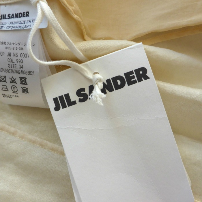 ���륵����� ��JIL SANDER�� ���åȥ� ����ǡ������ �ɥ쥹 ���ԡ��� 34 �١������ JSPU503760 �����������ʡ� ���