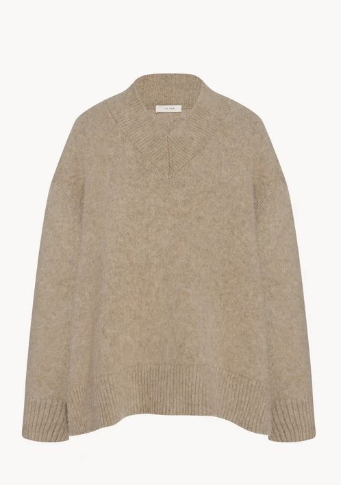ザ・ロウ （The Row） Fayette Top カシミア Vネック ニット セーター