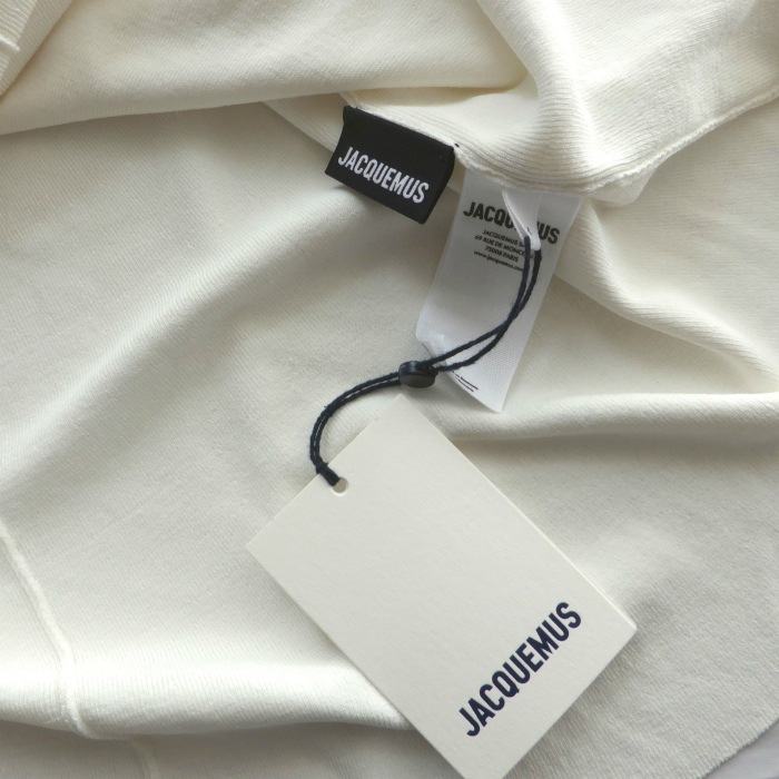 ����å��ॹ ��JACQUEMUS�� ���� ���㡼�� �ߥ˥ɥ쥹 ��֥˥å� ���ԡ��� 34 �ۥ磻�� 241KN356 ��������̤�����ʡ� ���