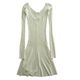 ����å��ॹ ��JACQUEMUS�� ���� ���㡼�� �ߥ˥ɥ쥹 ��֥˥å� ���ԡ��� 34 �ۥ磻�� 241KN356 ��������̤�����ʡ� ���