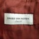 �ɥꥹ������Υåƥ� ��DRIES VAN NOTEN�� ������������ ���ԡ��� Ⱦµ ���� 34 �֥饦�� �����������ʡ� ���