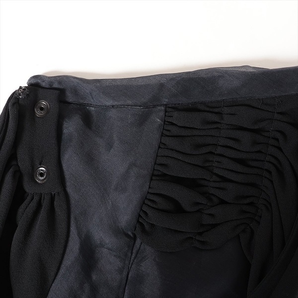 ��å����������� ��Rick Owens�� ������ߥ��륯 ���硼�ȥѥ�� IT38 �֥�å� RO6312 �ɥ졼�׼�곰���� �֥�å� ����������š� 