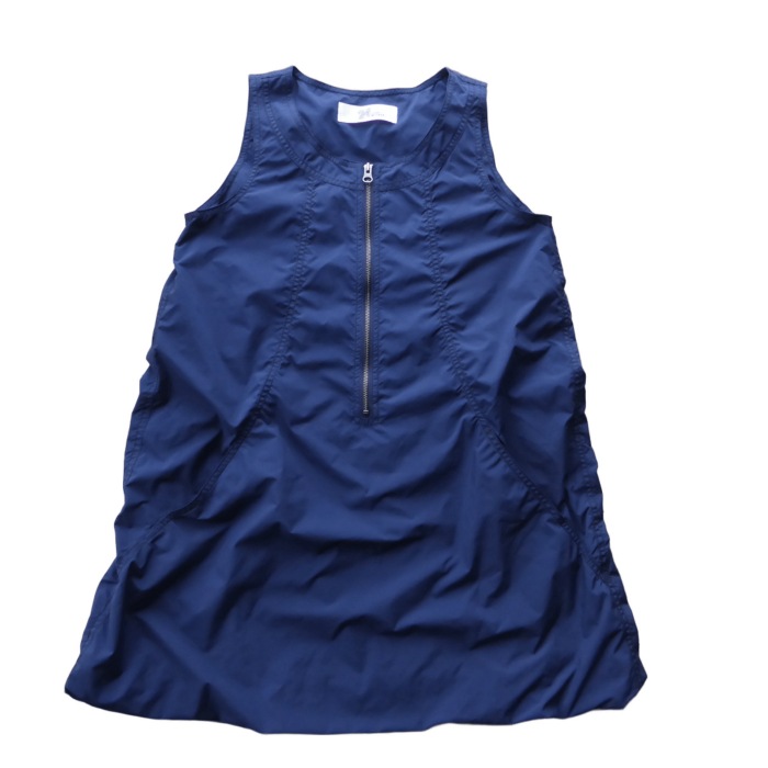 イッセイミヤケ （ISSEY MIYAKE） ポリエステル ワンピース ネイビー 2