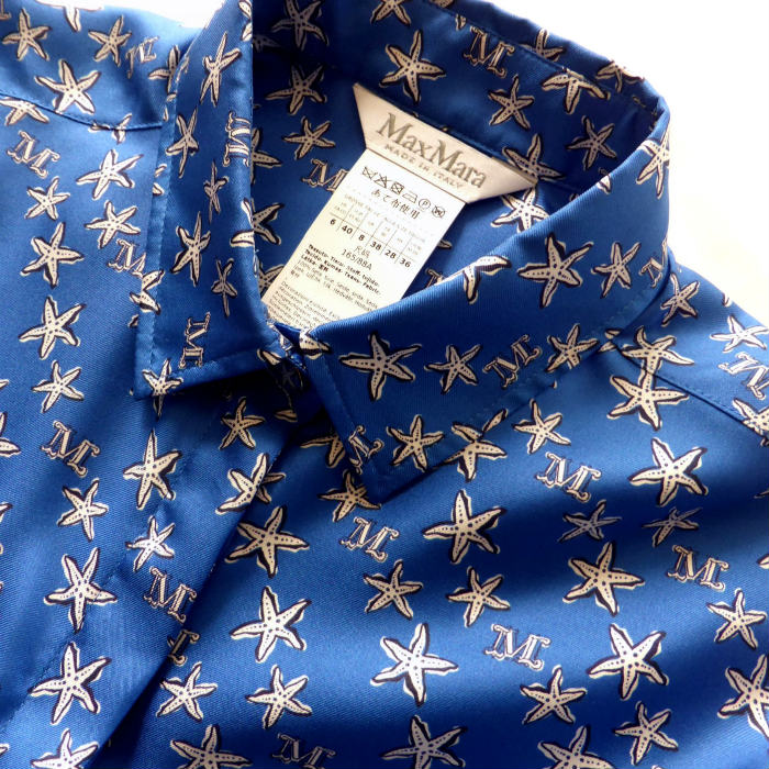 �ޥå����ޡ��� ��MAX MARA�� �������ե��å��� M ��Υ���� ���륯 ����� #40 �֥롼 23111109316 �����������ʡ� ���